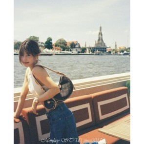 [루이비통] 모노그램 크로와상 숄더백 CROISSANT
