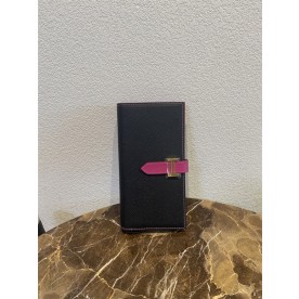 실사 [에르메스] HERMES Epsom Bearn Wallet Nior 앱송 베안 장지갑 블랙