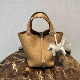 실사 [에르메스] HERMES PICOTINE Biscuit 피코탄 비스킷 18cm