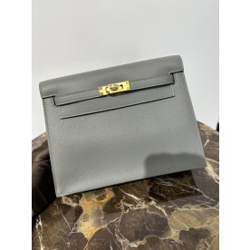 실사 [에르메스] HERMES Evercolor Kelly Danse Gris Meyer 에버컬러 켈리 단스 그리스 메이어
