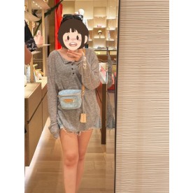 [루이비통] 모노그램 범백 힙색 MINI BUMBAG
