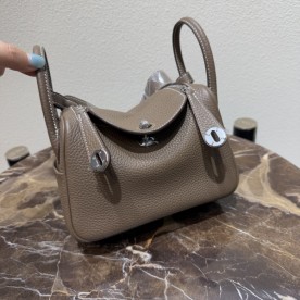 실사 [에르메스] 클레망스 미니 린디 19cm HEREMES MINILINDY