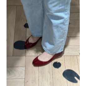 [메종마르지엘라] X Christian Louboutin 타비 발레리나 플랫슈즈