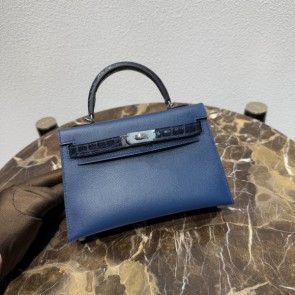 실사 [에르메스] 미니 켈리 19cm HERMES MINIKELLY II MADAME LEATHER