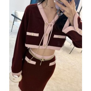 [샤넬] 니트 가디건