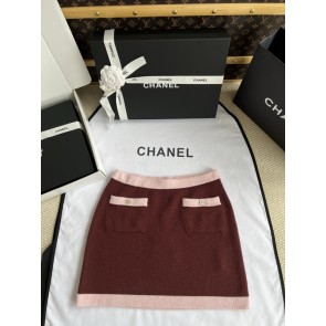 [샤넬] 니트 스커트