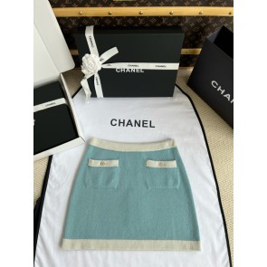 [샤넬] 니트 스커트