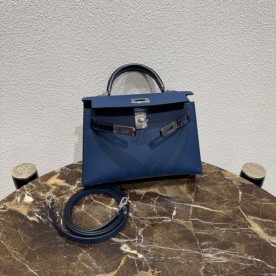 실사 [에르메스] 미니켈리 19cm HERMES MINIKELLY II MADAME LEATHER