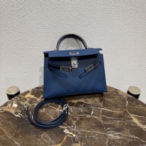 실사 [에르메스] 미니켈리 19cm HERMES MINIKELLY II MADAME LEATHER